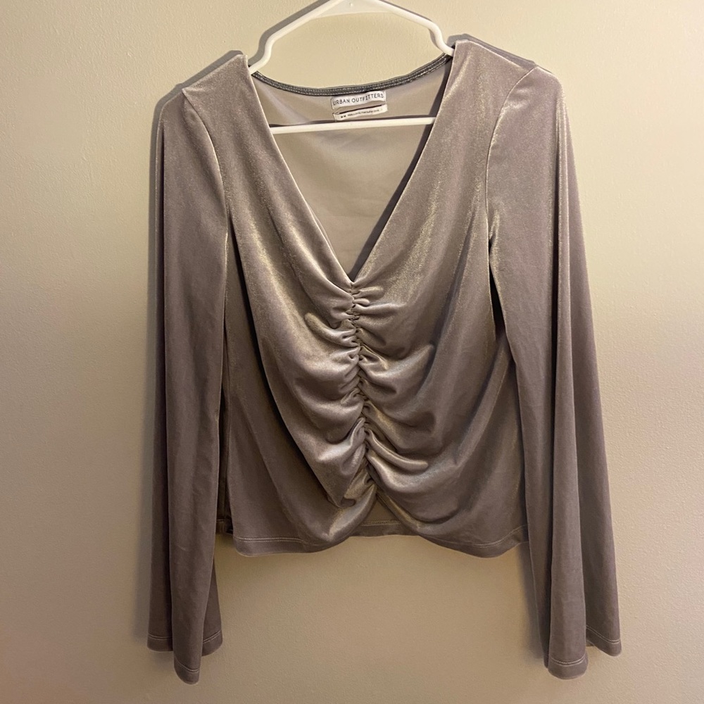 Urban outfitters velvet top